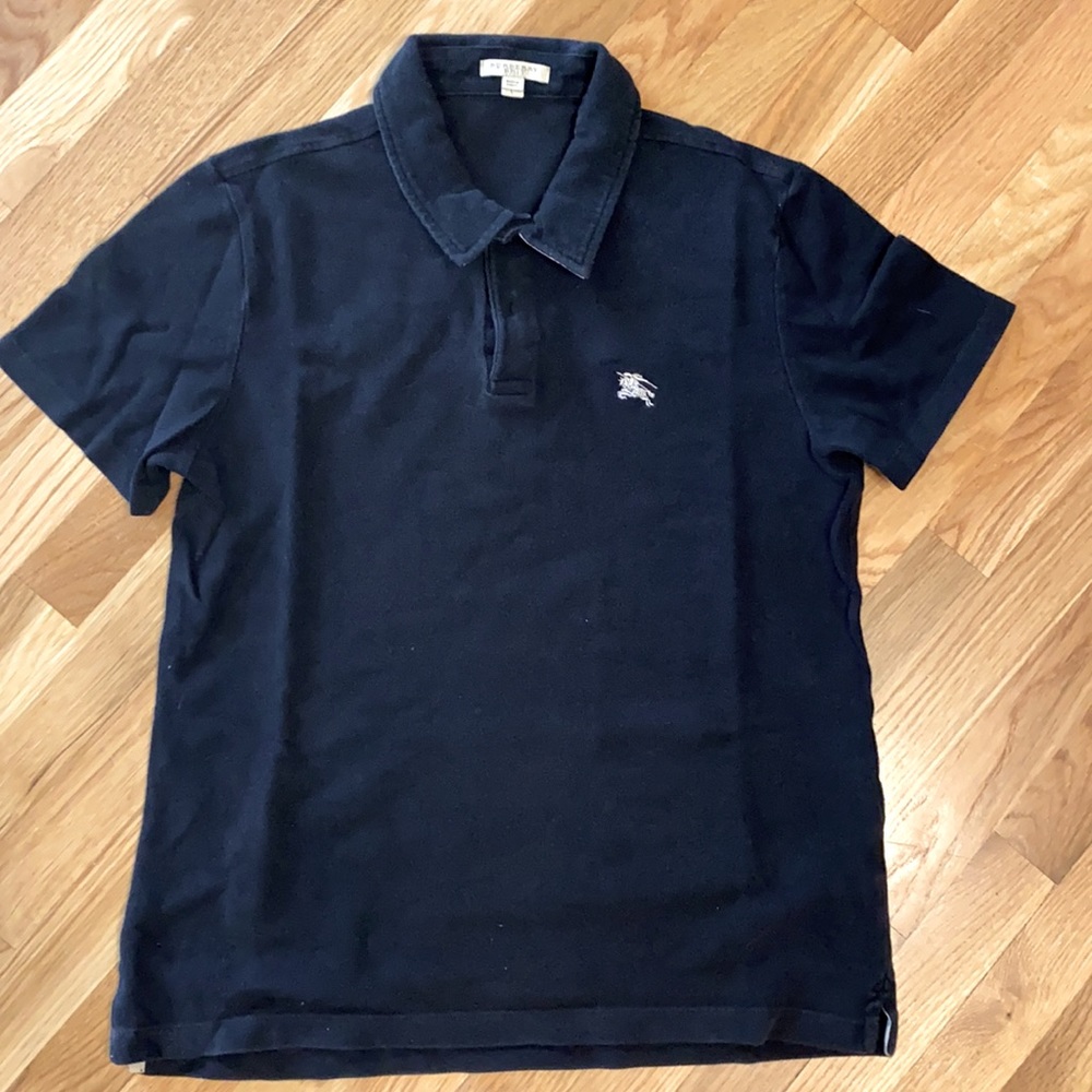Men’s Large Burberry Brit collared shirt